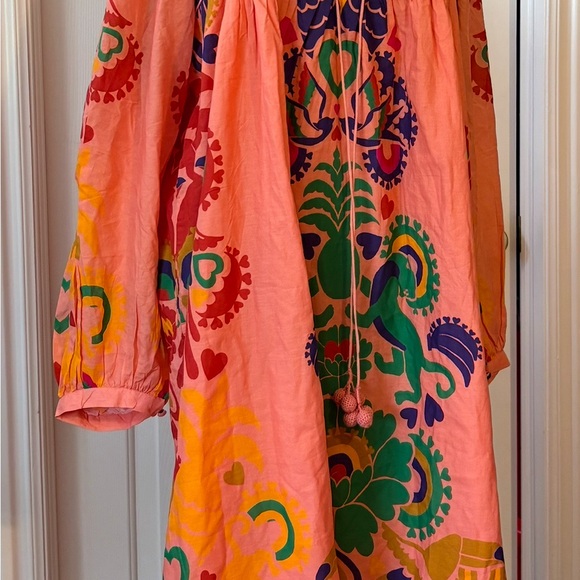 FARM Rio Vibrant Long Sleeve Dress - Picture 2 of 8